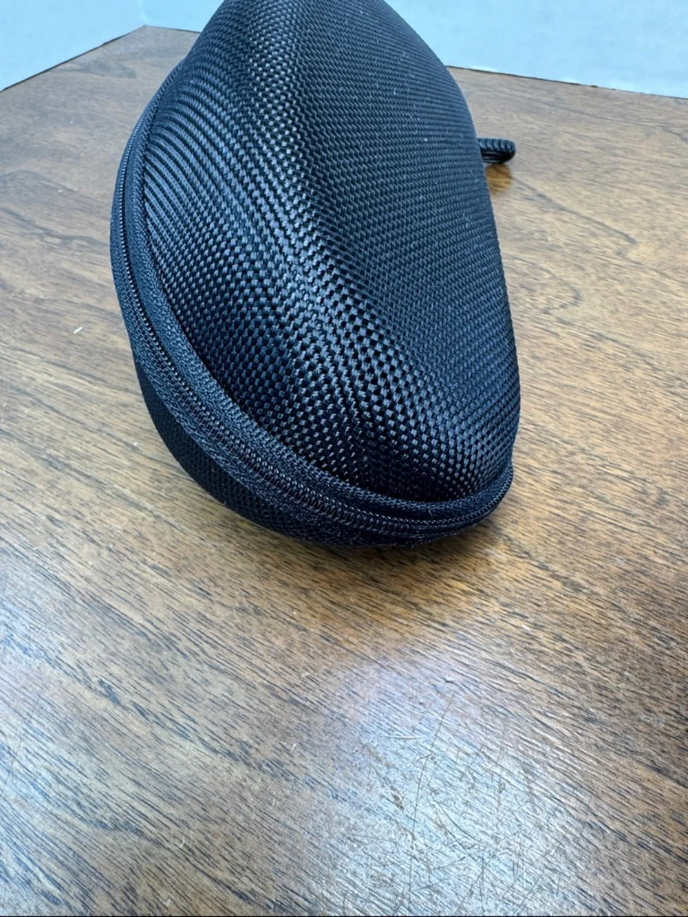 Oakley Black Textured Hard Shell Sunglass Case with Silver Logo